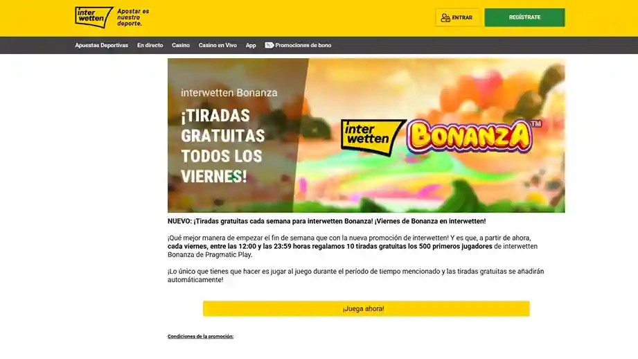 giros grati Interwetten